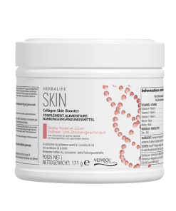 Herbalife SKIN Collagen Skin Booster Ernährung für deine Haut Erdbeer - und Zitronengeschmack 171 g