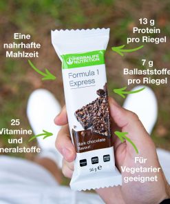 Alternative view of Herbalife Formula 1 - Express Riegel (7 Riegel) Dark Chocolate 7 x 56g